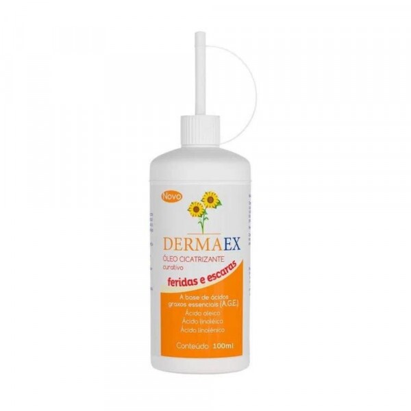 Óleo Cicatrizante de Girassol Dermaex (200ml) - Nutriex